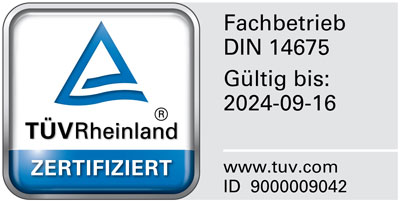 tüv zertifizierung